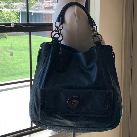 Coach limited edition blue bag - Picture 2 of 9